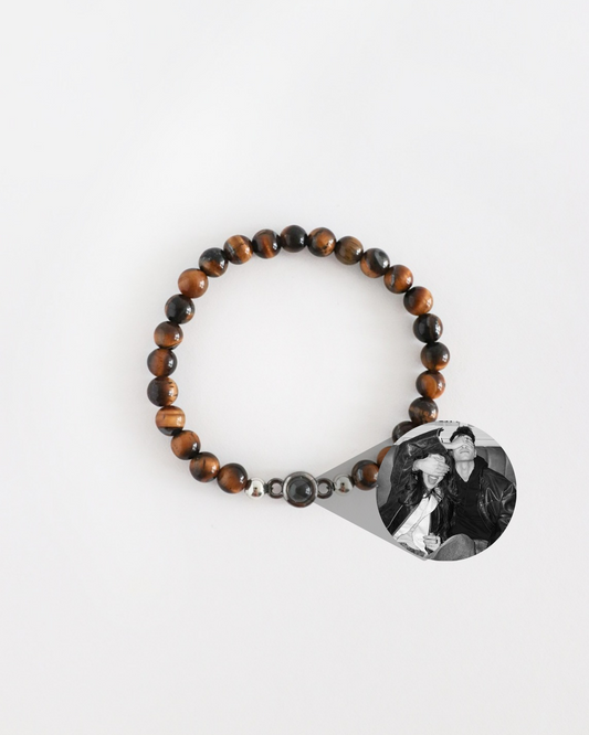 Brazalete ojo de tigre proyectable