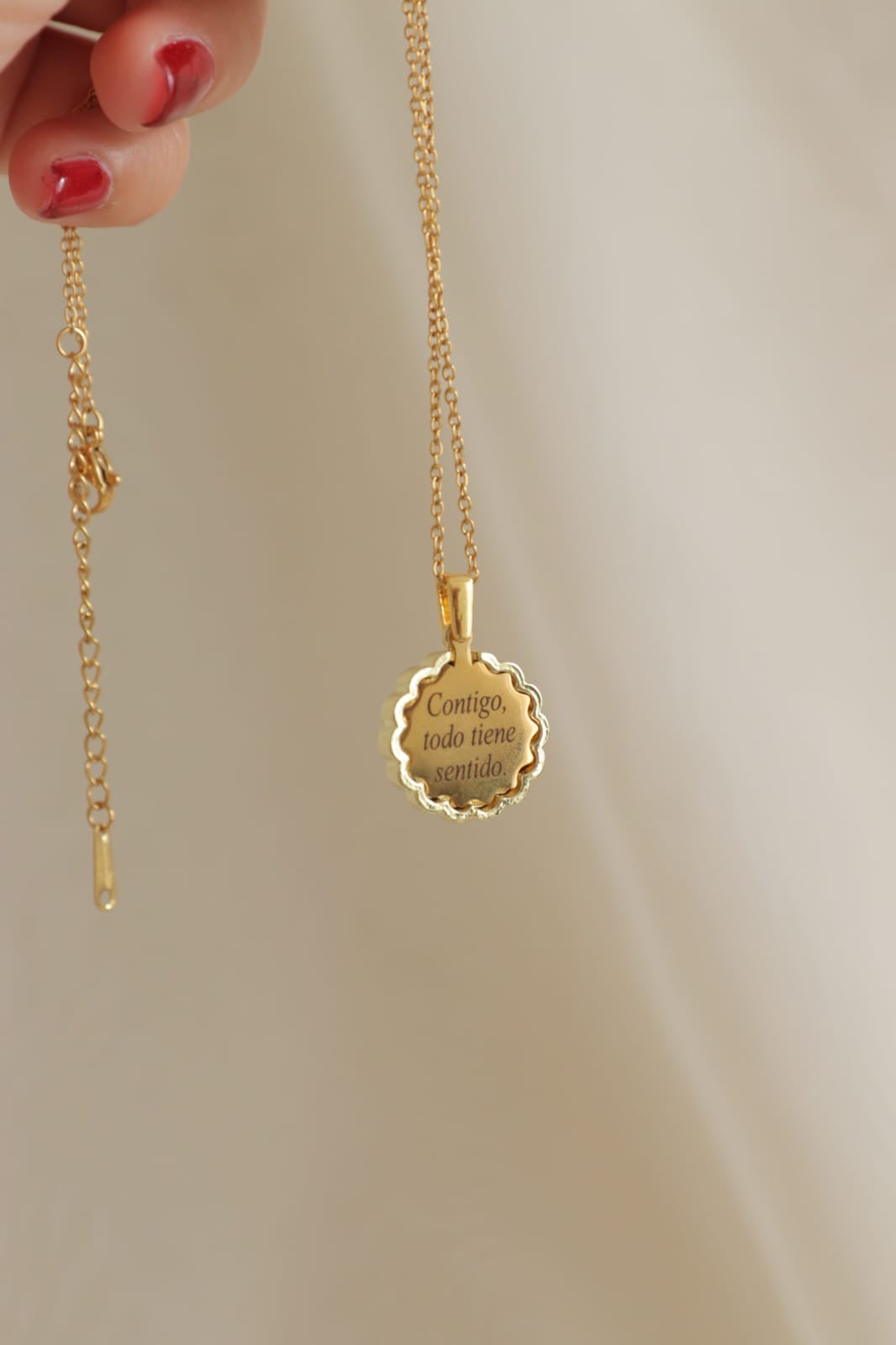 Cadena Margarita Enamorada