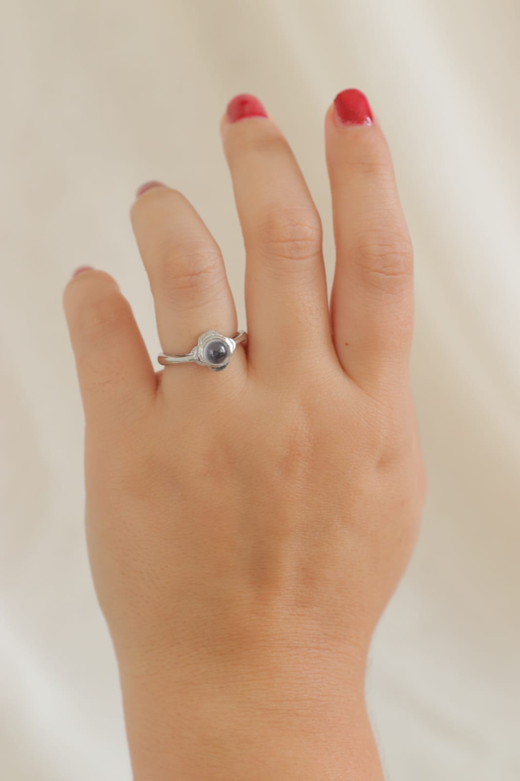 Anillo Amor Cristalino con tu foto personalizada