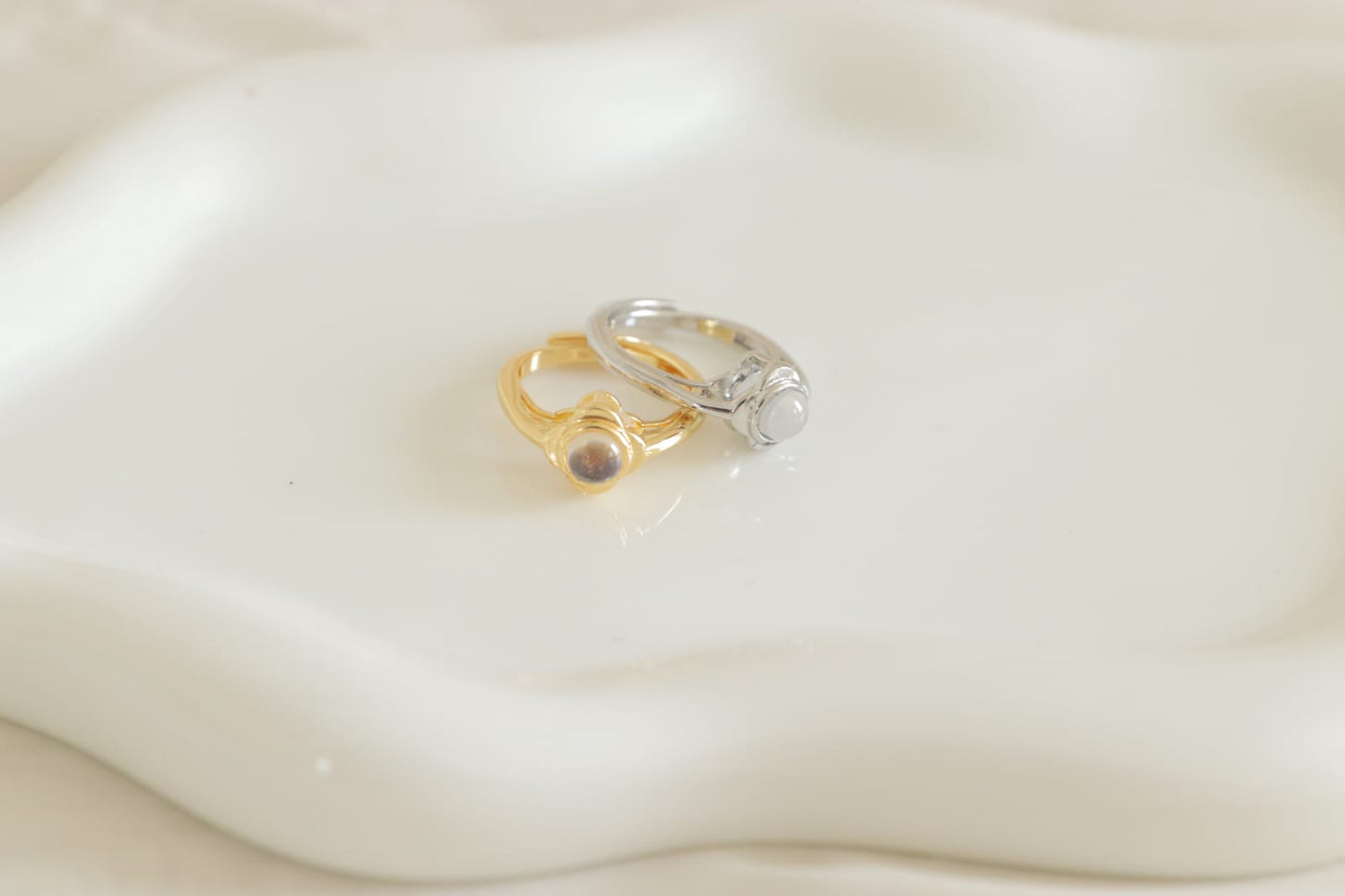 Anillo Amor Cristalino con tu foto personalizada