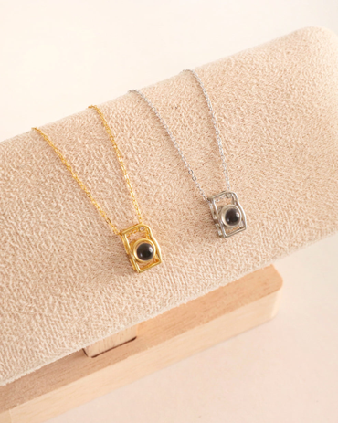 Cadena Lente de Amor - Plata 925