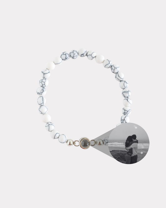 Brazalete ojo de cristal Howlita