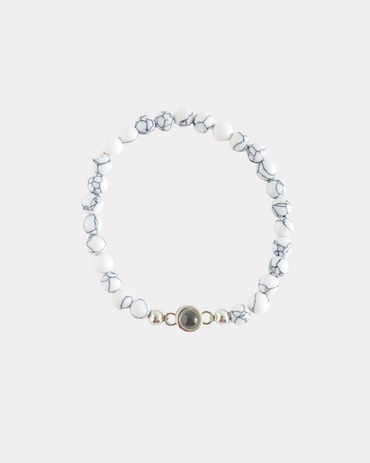 Brazalete ojo de cristal Howlita