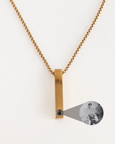 Cadena Cristal con tu foto personalizada