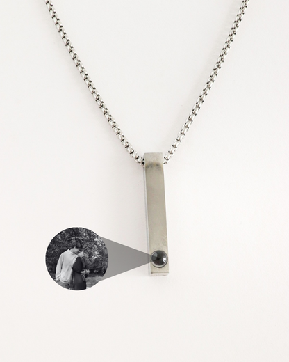Cadena Cristal con tu foto personalizada