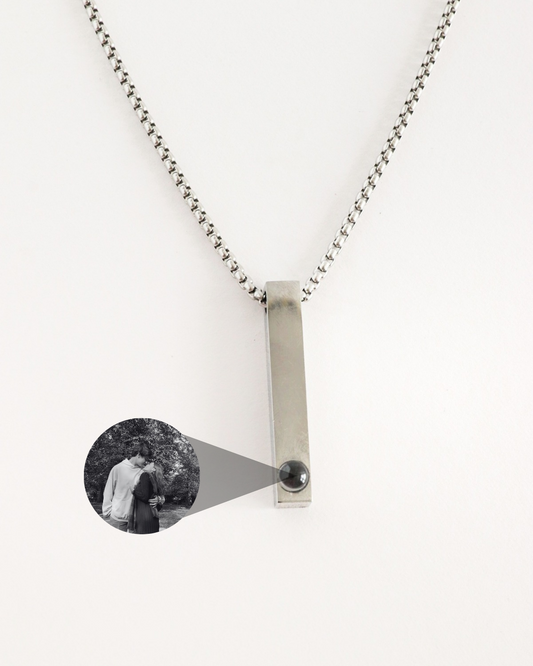 Cadena Cristal con tu foto personalizada