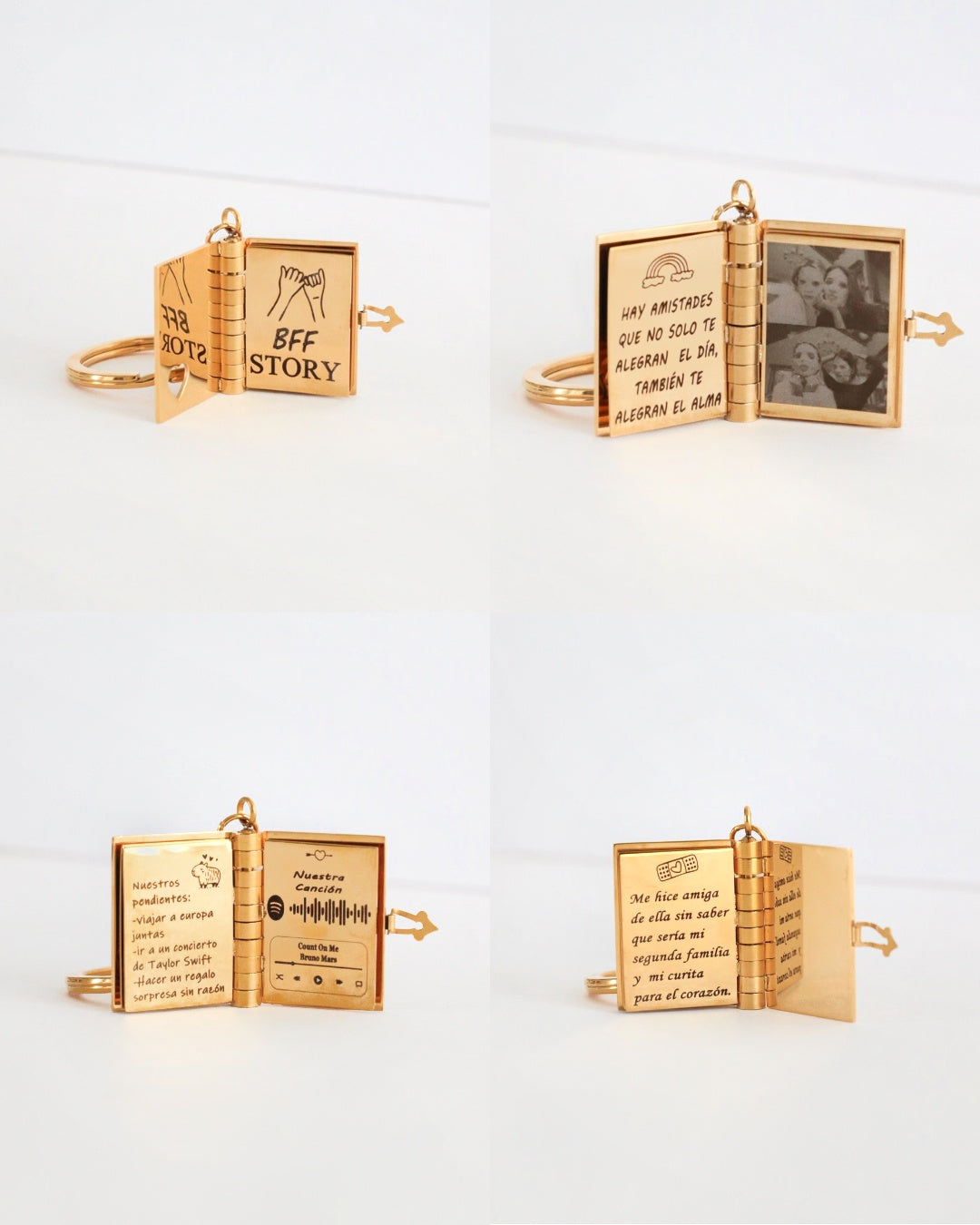 Llavero Libro de Amor