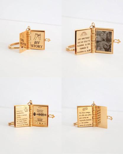 Llavero Libro de Amor