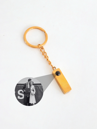 Llavero detalle de cristal