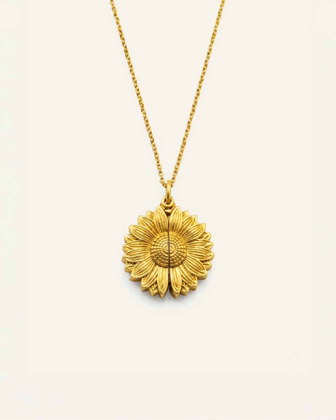 Collar de Girasol Con tu Foto Favorita