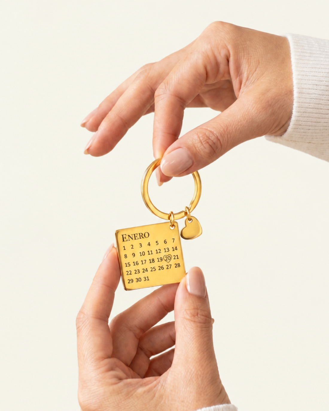 Llavero calendario