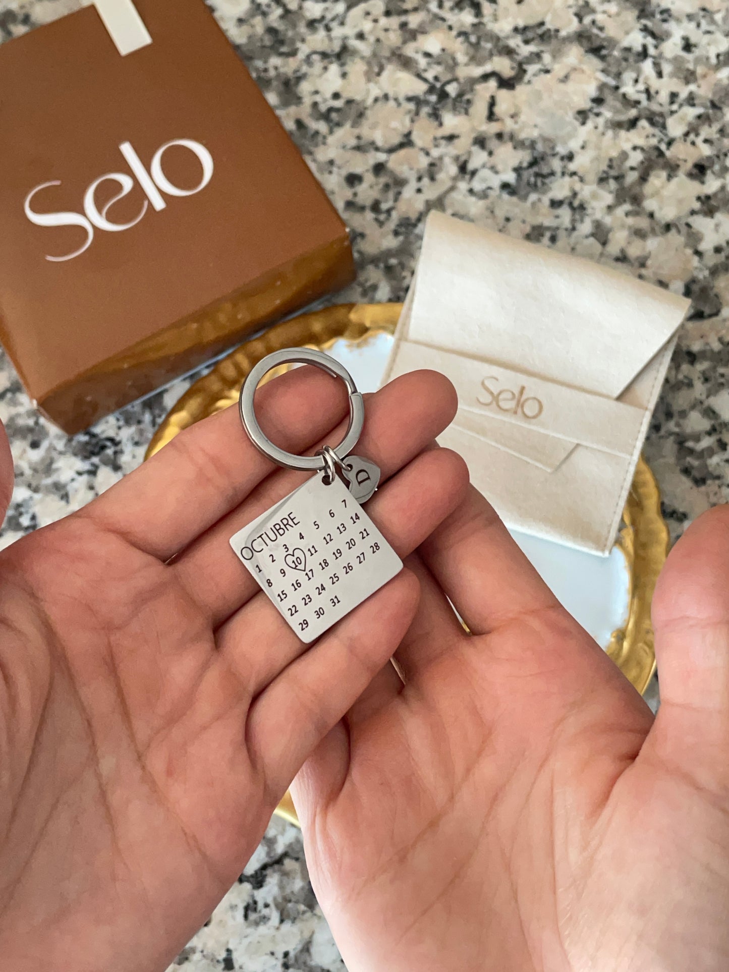 Llavero calendario