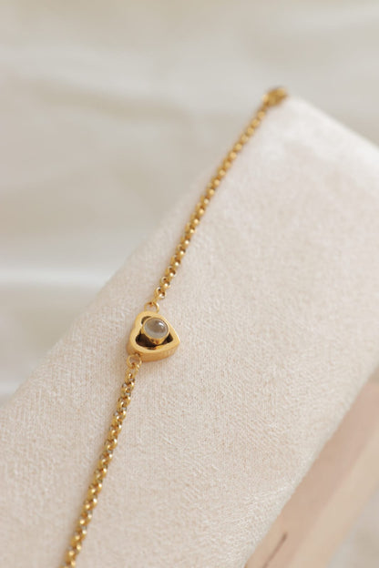 Pulsera Corazón de Cristal con tu foto favorita