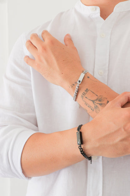 Pulsera Detalle de Cristal con foto personalizada