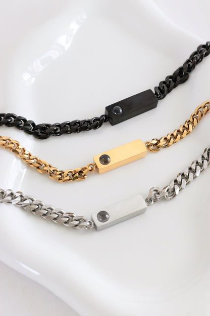 Pulsera Detalle de Cristal con foto personalizada