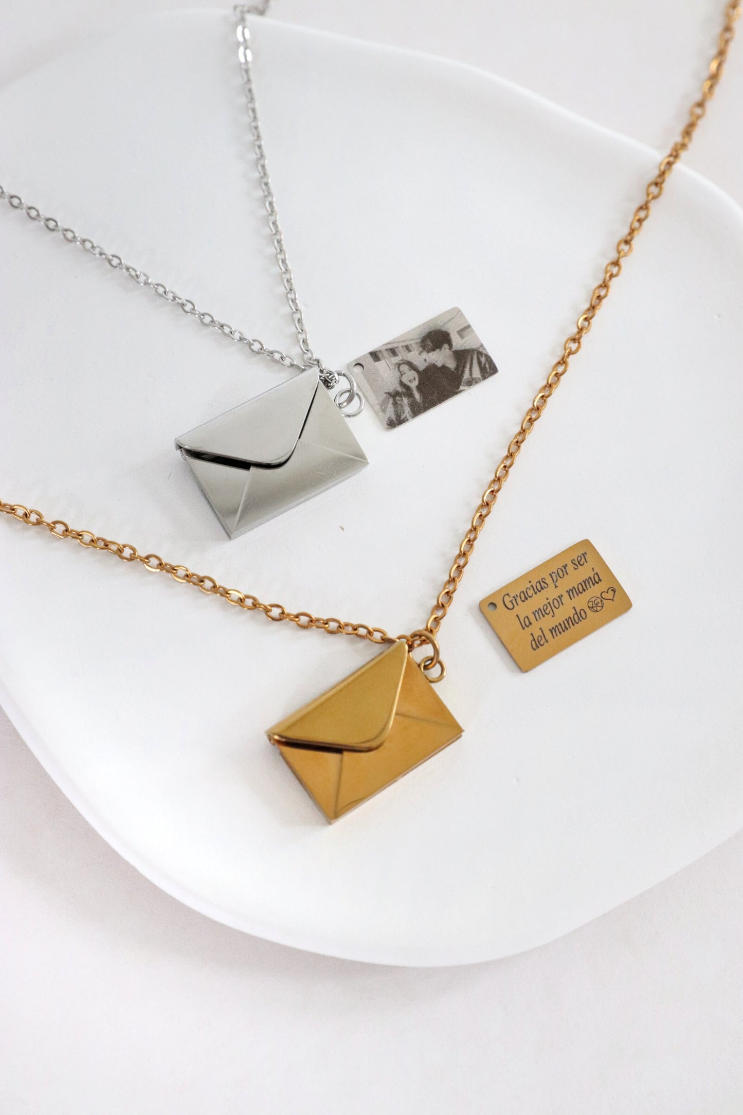 Cadena de Sobre con foto personalizada