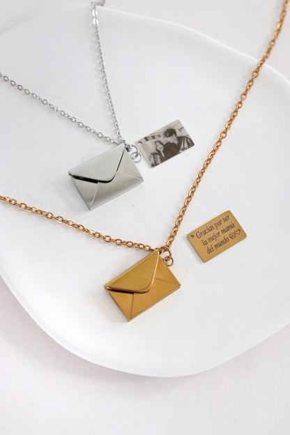 Cadena de Sobre con foto personalizada