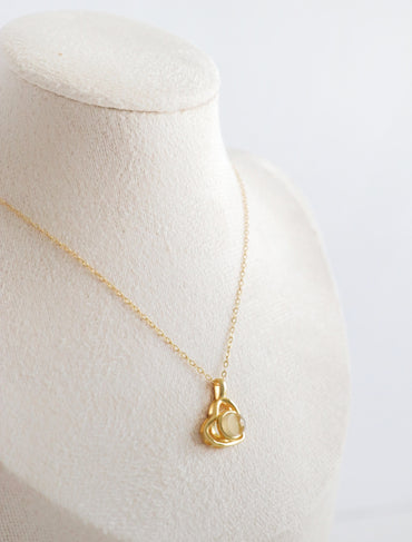 Cadena Plata 925 Mirada del alma ojo de cristal