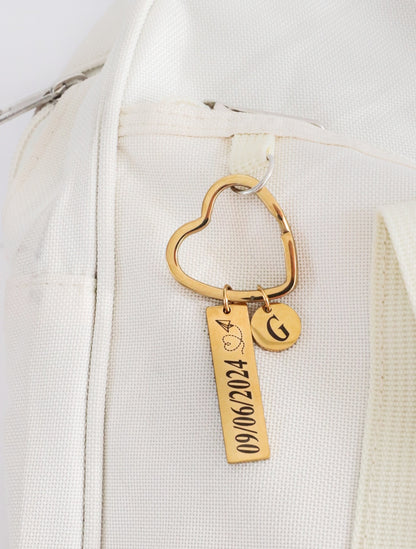 Llavero brillo de amor