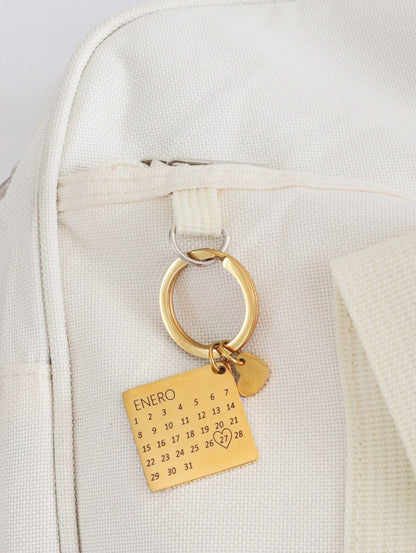 Llavero calendario