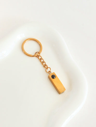 Llavero detalle de cristal