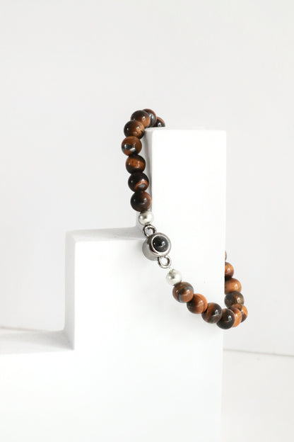 Brazalete ojo de tigre proyectable