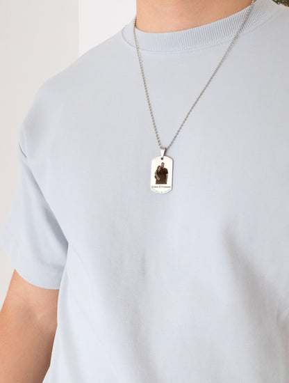 Placa Militar (llavero o cadena)