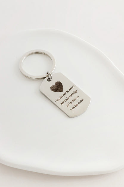 Placa Militar (llavero o cadena)