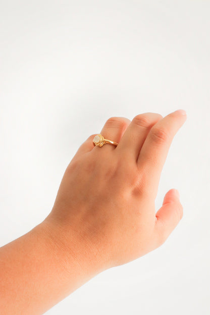 Anillo Amor Cristalino con tu foto personalizada