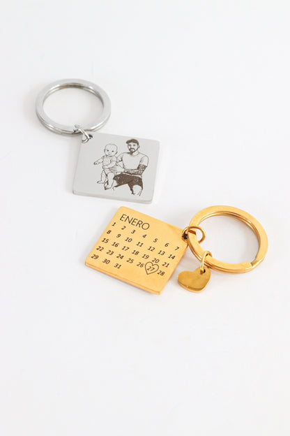 Llavero calendario