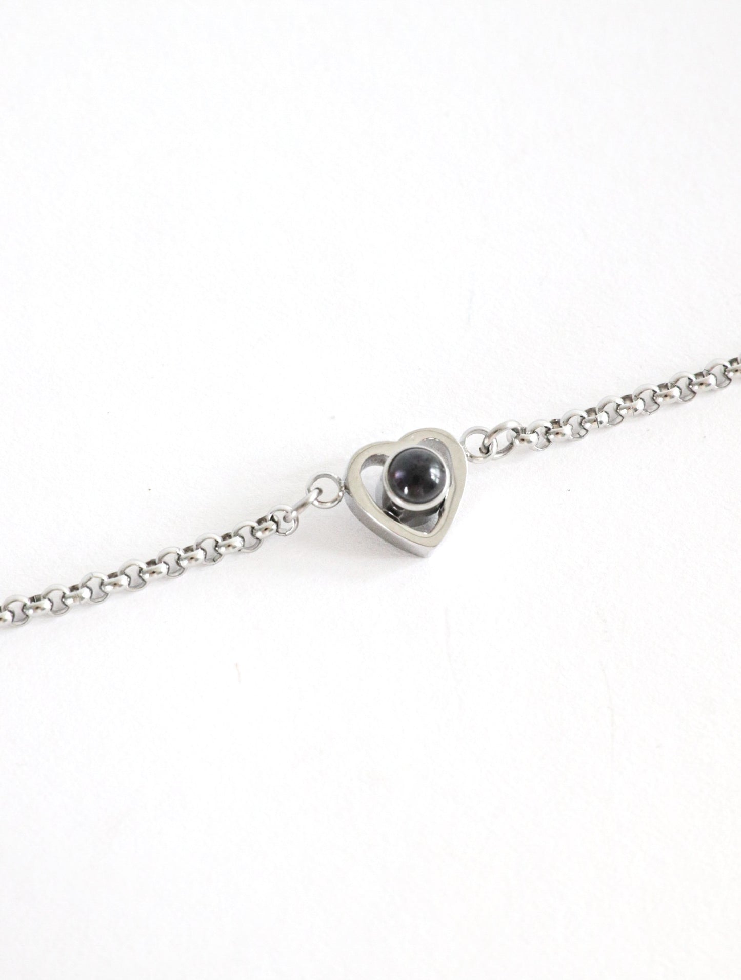 Pulsera Corazón de Cristal con tu foto favorita