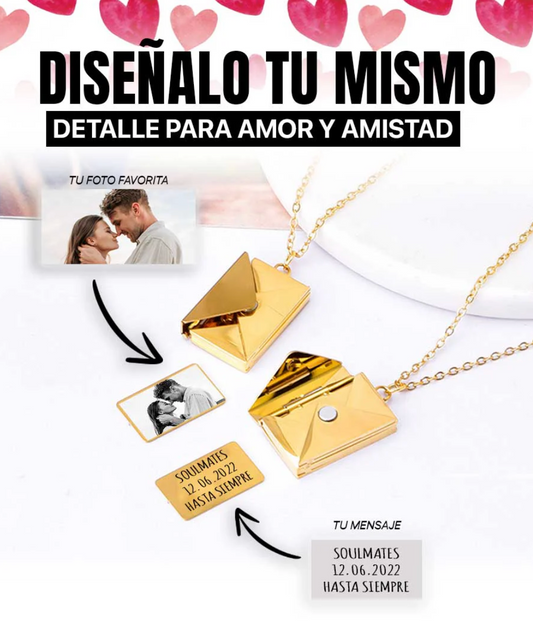 Collar de Sobre con Carta Personalizada a tu Gusto