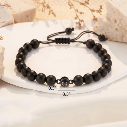 Pulsera Azabache de Cristal