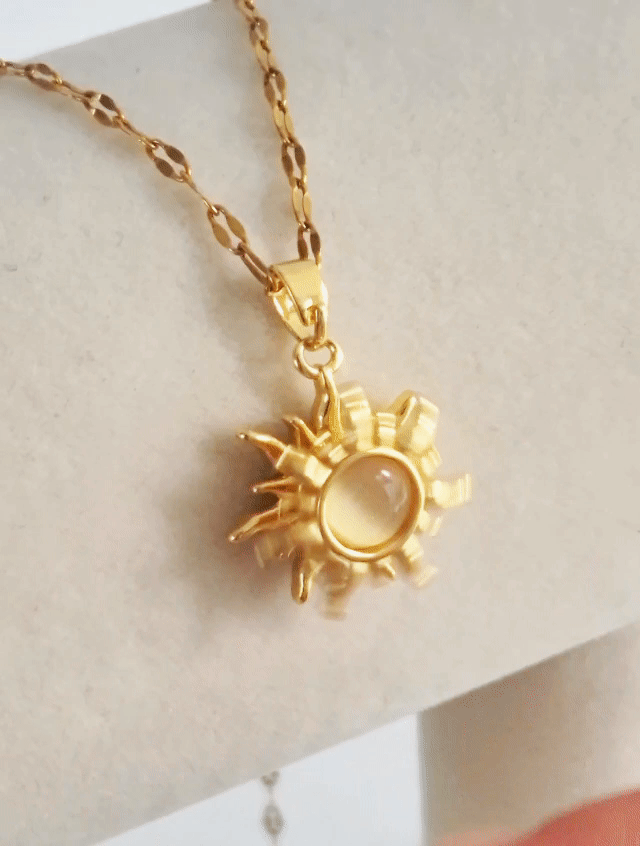 Cadena de sol giratoria anti-estrés