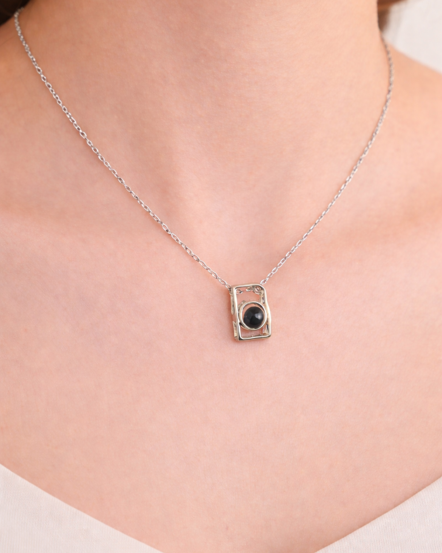 Cadena Lente de Amor - Plata 925