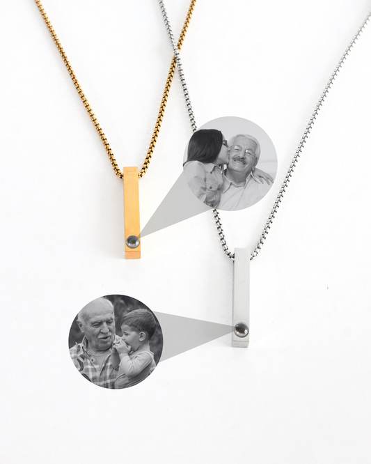 Cadena Cristal con tu foto personalizada