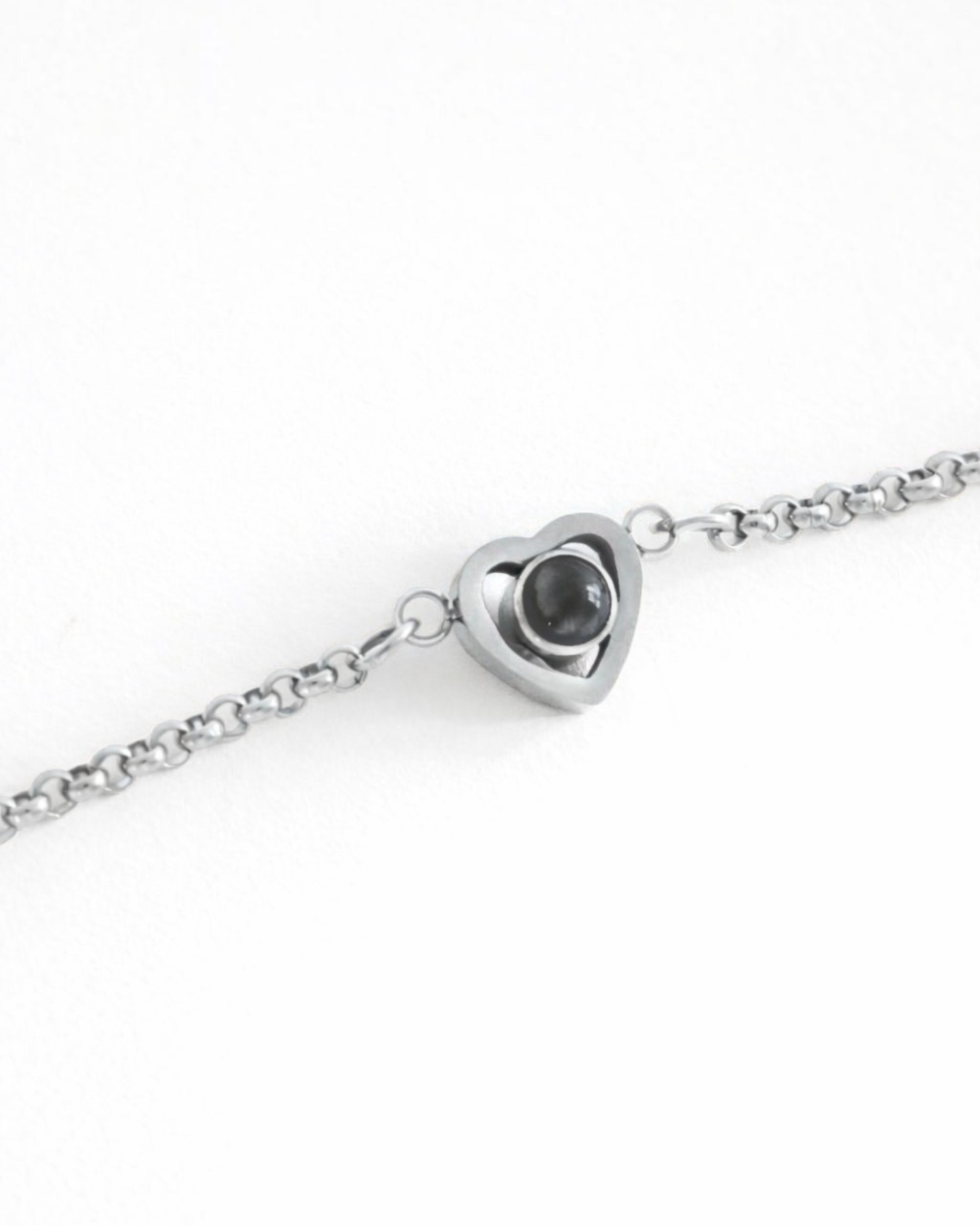Pulsera Corazón de Cristal con tu foto favorita