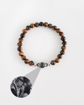 Brazalete ojo de tigre proyectable