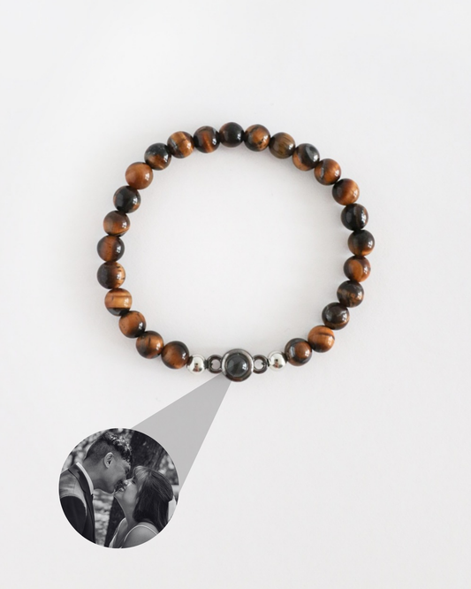 Brazalete ojo de tigre proyectable
