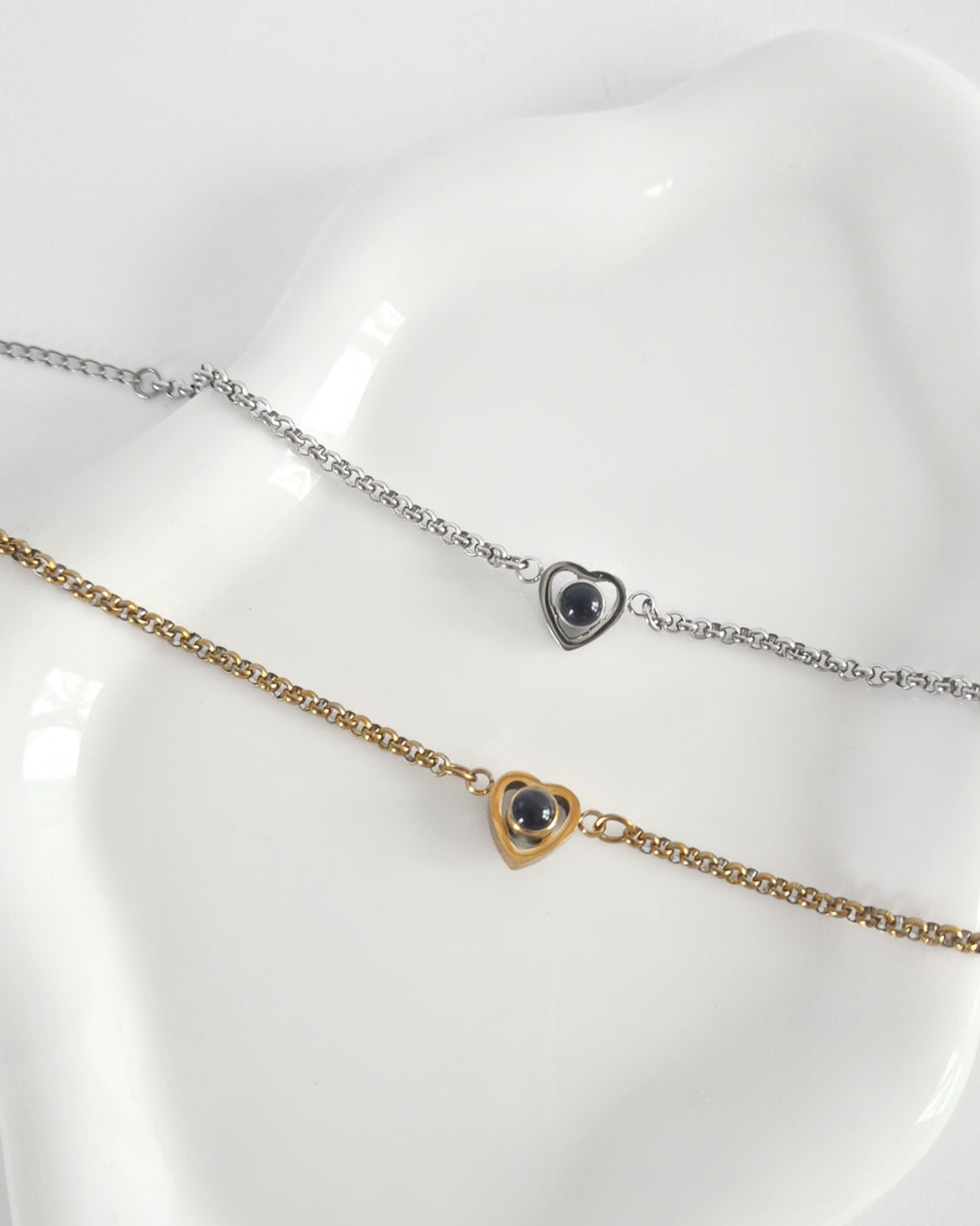 Pulsera Corazón de Cristal con tu foto favorita