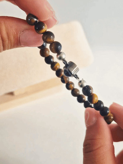 Brazalete ojo de tigre proyectable