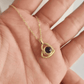 Cadena Plata 925 Mirada del alma ojo de cristal