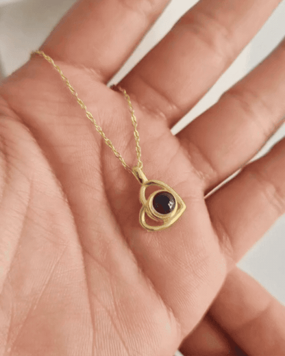 Cadena Plata 925 Mirada del alma ojo de cristal